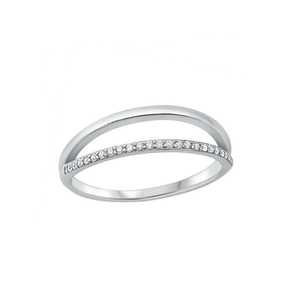 Anillo Parallel Plata