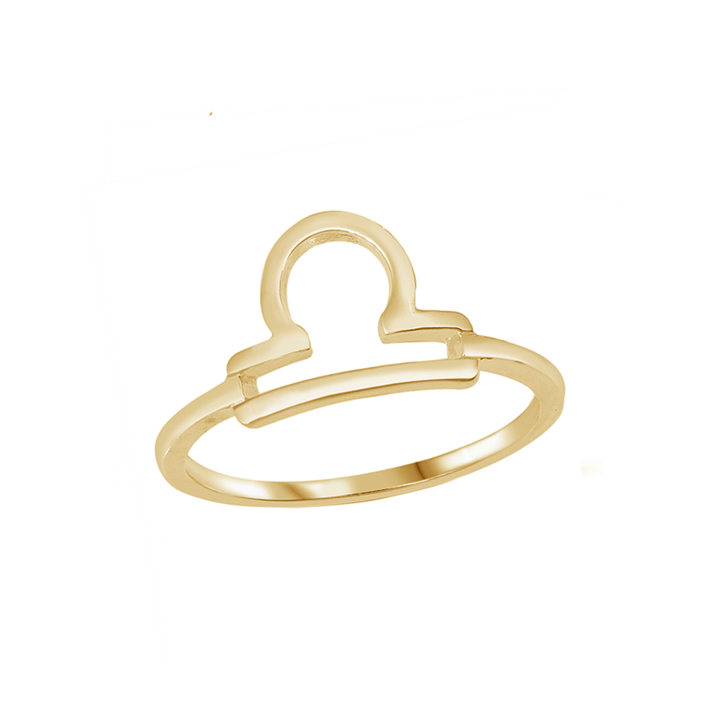 Anillo Libra Dorado