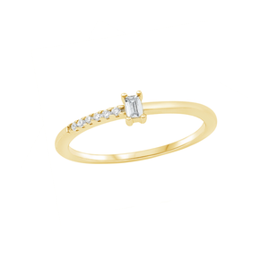 Anillo Multi Dot Dash Dorado