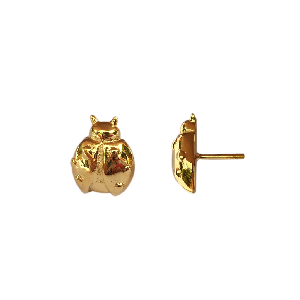 Aretes Catarina Dorada